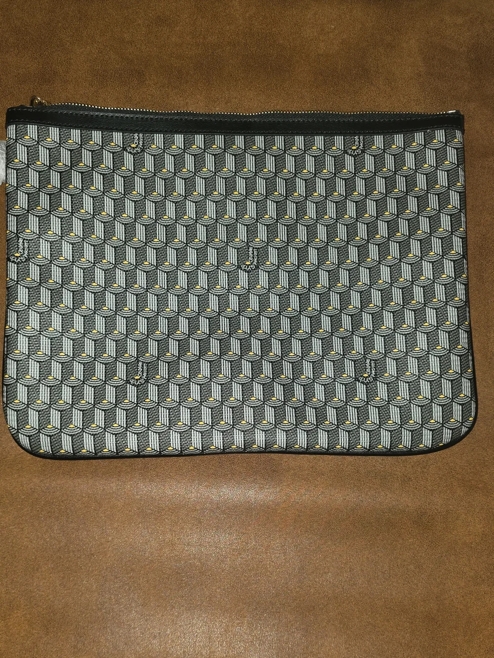 4US CESARE PACIOTTI Patterned Clutch Pouch (W) 13.5